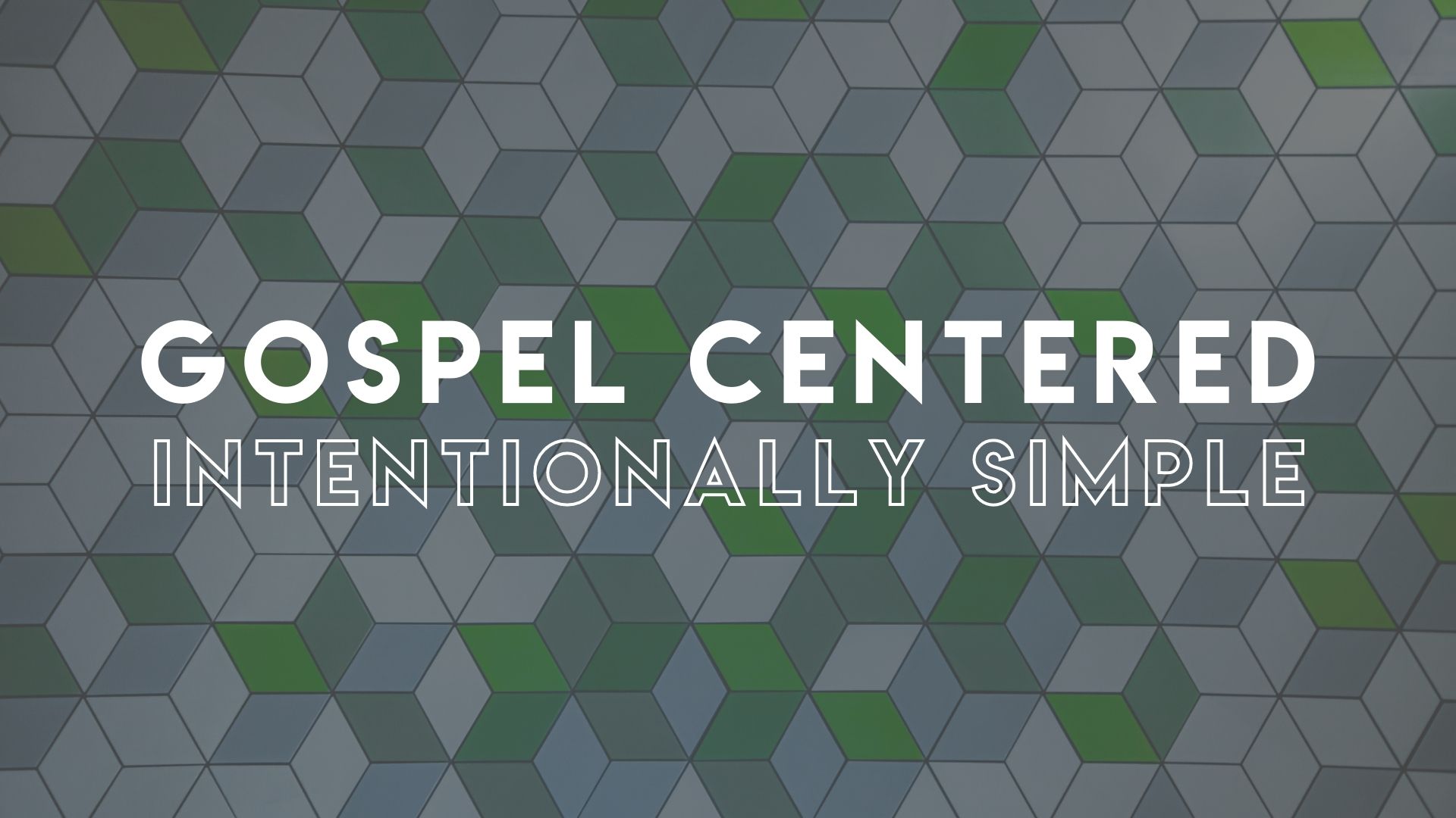 GOSPEL CENTERED | Stone Oak Bible Church